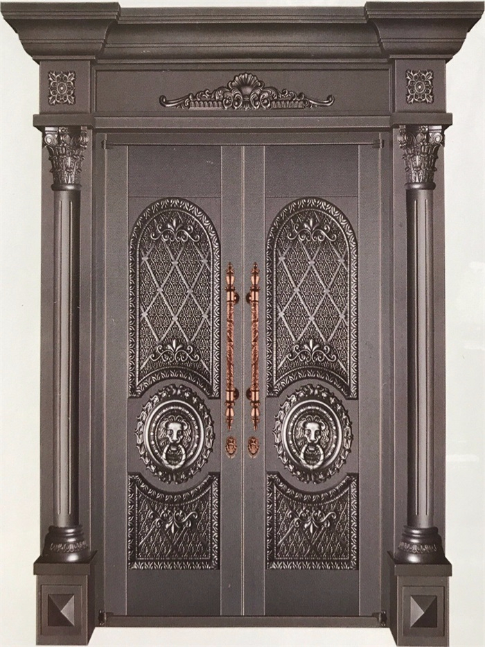 豪華銅門